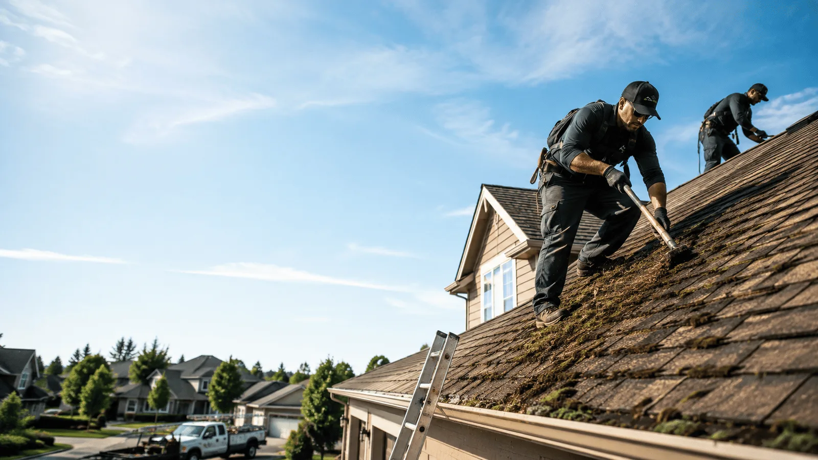 Roof Moss Removal in Strawberry Point, IA near me